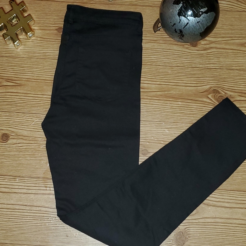 H&M DIVIDED BLACK PANTS WOMEN size12 PRELOVED